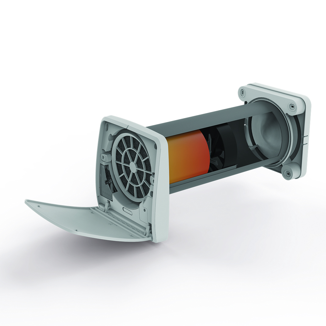 Decentrale ventilatie - WTW